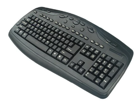 Keyboard with Multifunctional Multimedia Keys